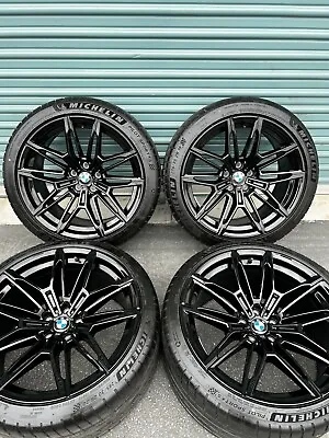 Original BMW M2 M3 M4 Black 20  19  OEM Competition 826M Wheels Rims Tires • $3200