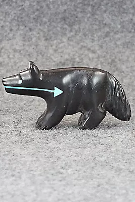 Wolf Zuni Fetish Carving - Andres Quandelacy • $150