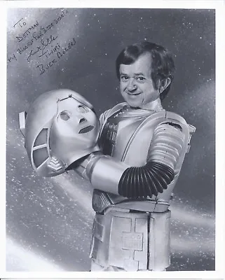 1970s CELEBRITY SIGNED? PHOTO FELIX SILLA AS TWIKI ROBOT FROM BUCK ROGERS • $32.03