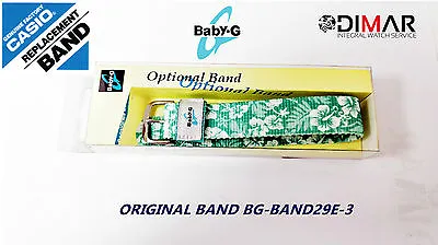 Vintage Casio Original Band BG-BAND29E-3 Baby-G • $53.92