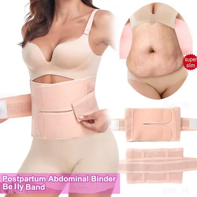 UK After Pregnancy Postpartum Postnatal Recovery Belly Support Belt Band Binder • £22.79