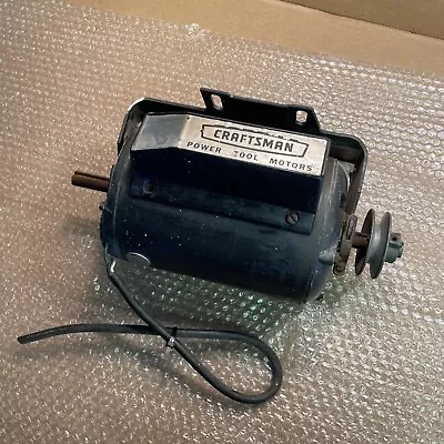 Vintage Craftsman Electric Motor 1HP Model 113-12070 **WORKING** • $125