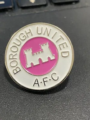£3 • Buy Borough United Afc - Welsh Non-league Club (no Longer Going) - Badge