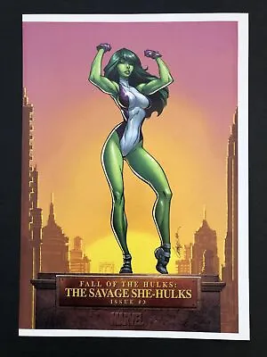 The Savage She-Hulk #3 COVER-Marvel Comic Book Poster 8 X11  J Scott Campbell • $15.15