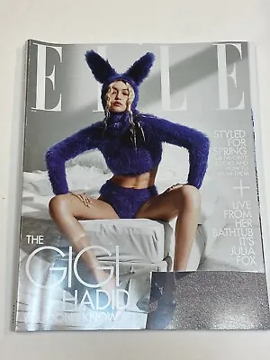 Elle Magazine March2023 Gigi Hadid Rihanna Sara Choi Haek Kali Uchis Dyani White • $9.99