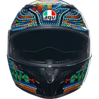 AGV - K3 Rossi Winter Test 2018 Unisex Full Face Protective Motorcycle Helmets • $349.95