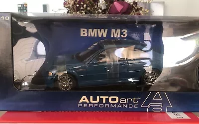 1/18 Autoart BMW M3 Coupe - Laguna Blue • $358.82