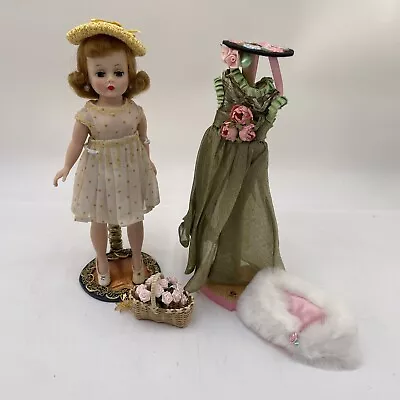 1950'S Bent Knee MADAME ALEXANDER MME CISSETTE DOLL ALL ORIGINAL + Extra!! • $338.33