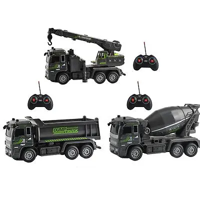 1:32 RC Engineering Truck 6WD Electric RC Truck For Kids Boys Children • $38.49