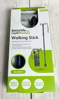 Betterlife Folding Walking Stick Lightweight Adjustable Select Colour • £12.95