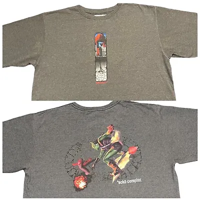 Vintage Marvel Spiderman Shirt Ecko Unltd Men’s XL RARE Green Goblin Complex • $210.22