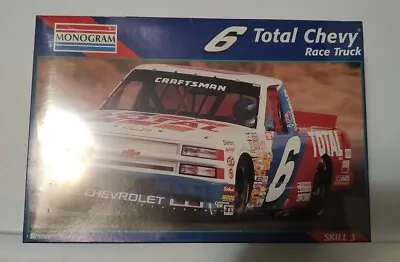 Total Chevy #6 Race Truck Monogram 1:24 Model Kit 2475 Sealed Box • $45