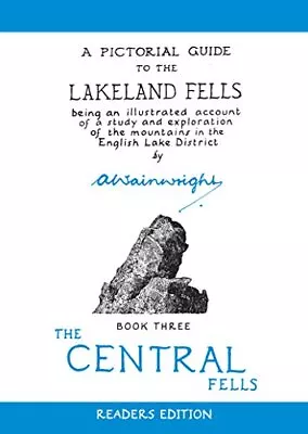 A Pictorial Guide To The Lakeland Fells Book ... By Wainwright Alfred Hardback • £4.99