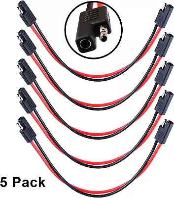 5Pcs 12  12Gauge 12V 2 Pin Quick Disconnect Wire Harness SAE Connector Cable • $21.26