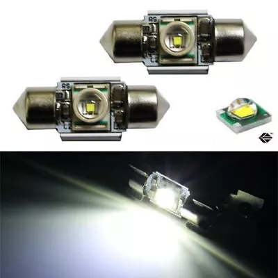 Extremely Bright 31mm CREE LED Bulbs For Car Interior Dome Lights DE3175 DE3022 • $24.09