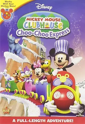 Mickey Mouse Clubhouse Choo Choo Express DVD THE ANIMATED CARTOON DISNEY MOVIE • $6.99