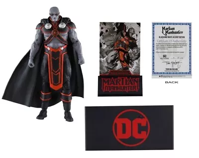 Mcfarlane DC Multiverse Martian Manhunter Rebirth Black & White Accent Figure • $36