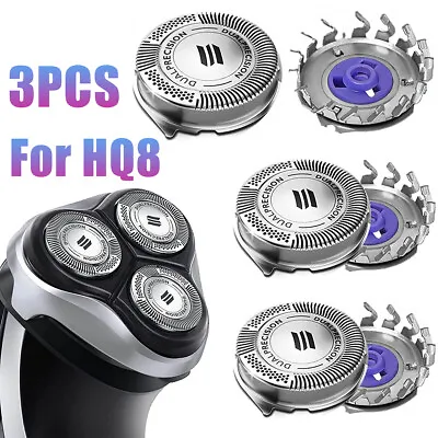 3PCS HQ8 Replacement Heads For Philips Norelco Dual Precision Shaver Blades • $9.39