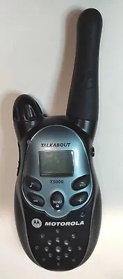 Motorola Talkabout T5000 Two-Way Radio  • $5