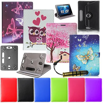 For Amazon Kindle Fire 7  8  8.9  10  Tablet Universal Leather Stand Case Cover • £3.99