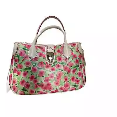 Dooney & Bourke Petunia Florentine Vacchetta Trim Bag - Excellent Condition • $149