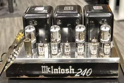 Vintage 1960 Mcintosh MC240 Vacuum Tube Power Amplifier With Power Cable • $5699