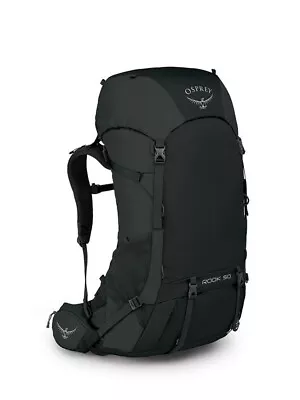 Osprey Rook 50L Mens Hiking Backpack - Black • $212.76