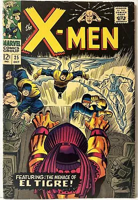 Uncanny X-Men #25 - Marvel 1966 - 1st Appearance Of El Tigre *FN-* • £40.54