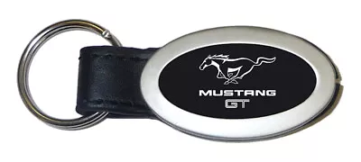 Ford Mustang GT Oval Key Chain (Black) • $15.95