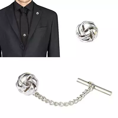 Mens Tie Tack Pins Collar Pin Brooch Lapel Pin Mini Fashion • £6.35