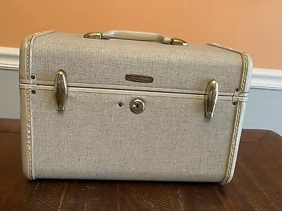 Vintage Samsonite (Train) Travel Case Overnight Suitcase Or Cosmetics • $39.99