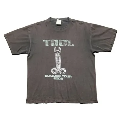 Vintage Tool Tour Shirt Inside The Outside 2002 Size Large Thrashed • $500