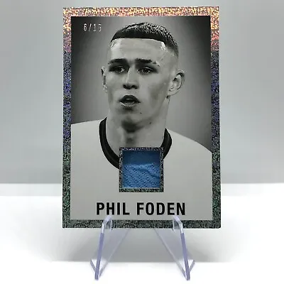 Man City 2022 Leaf In The Game 1960 Game Used Phil Foden MATCHWORN PATCH 8/15 • £49.99