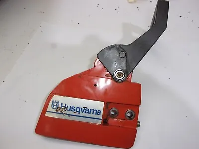 £24 • Buy Husqvarna Chainsaw  Side Case C/w Chain Brake Assembly & Lever For Model 137