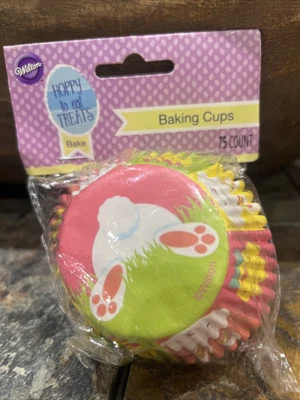 $13 • Buy 75 Count Easter Baking Cupcake/ Muffin Liners 