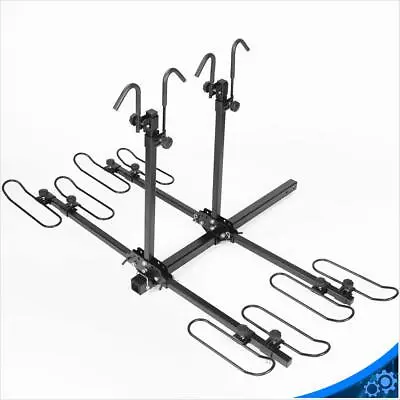 Heavy Duty 4 Bike Bicycle 2  Hitch Mount Carrier Platform Rack Car Truck SUV • $107