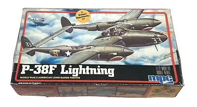 VINTAGE MPC P-38F Lightning 1:72 Kit #1-4204 SEALED BAG • $16.99