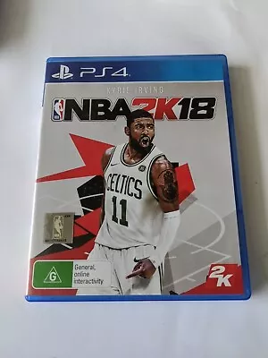 NBA 2k18 - PS4 - Free Postage • $8.99