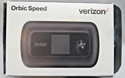 Verizon Orbic Speed 4G LTE SIM Mobile Broadband WiFi Hotspot Modem New Open Box • $17.50