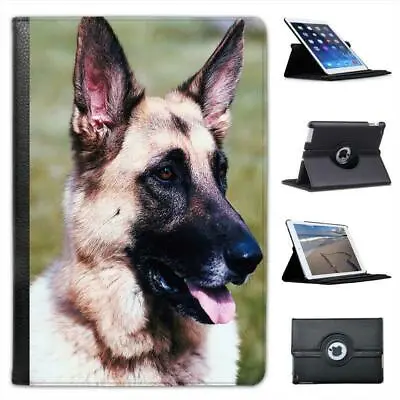 German Shepherd Dog Folio Leather Case For IPad Mini & Retina • £11.99