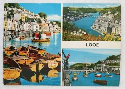 Vintage John Hinde Original Postcard Looe England • $2