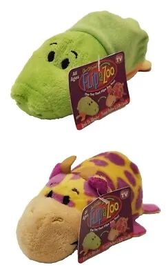 Flipazoo Flipzee Apple Pie Alligator / Peanut Butter And Jelly Giraffe • $14.99