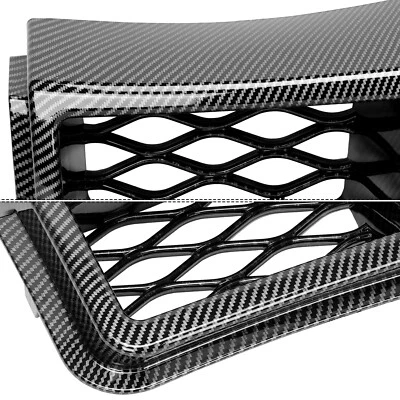 $34.50 • Buy For 03-07 Chevy Silverado 1500 SS-Style Carbon Air Duct Front Bumper Caliper 2pc