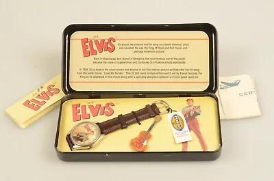 NEW In Case FOSSIL Elvis Limited Edition Men’s Watch LI-1287 Never Worn  • $185