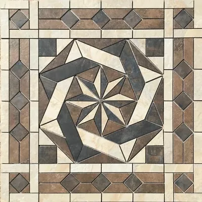 36  X 36  Tile Medallion Mosaic - Daltile Ayers Rock Tile Series • $285