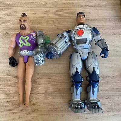 Action Man And Dr X Hasbro Vintage / Power Extreme And Crush Hand 1999/2002 • $40