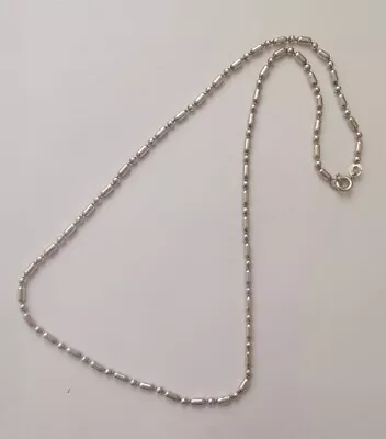Sterling Silver Nice Link Necklace 16 . R5H • $4.98