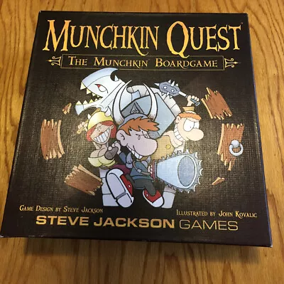 Munchkin Quest Board Game Steve Jackson Games • $35.99