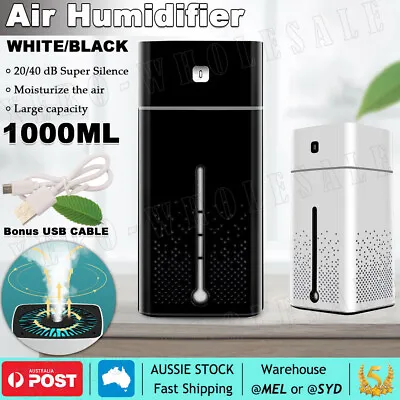 $16.99 • Buy LED Air Humidifier Aromatherapy Aroma Diffuser Essential Oil Ultrasonic Purifier