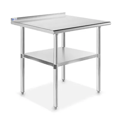 Stainless Steel 30  X 24  NSF Kitchen Restaurant Work Prep Table With Backsplash • $132.99